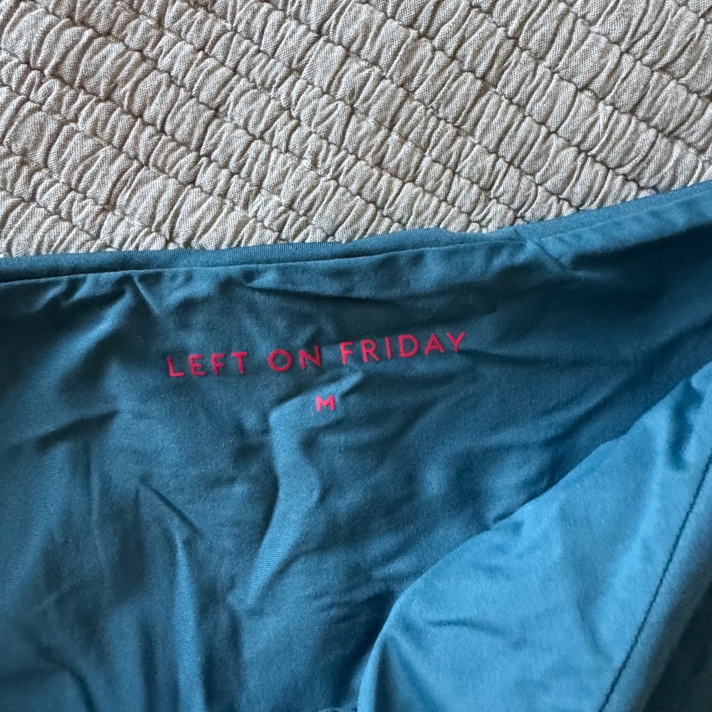 Left On Friday Teal Bikini Set - Picture 3 of 5